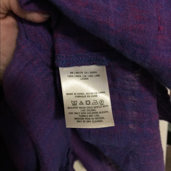 Anthropologie Holding Horses linen peplum top - Picture 4 of 6